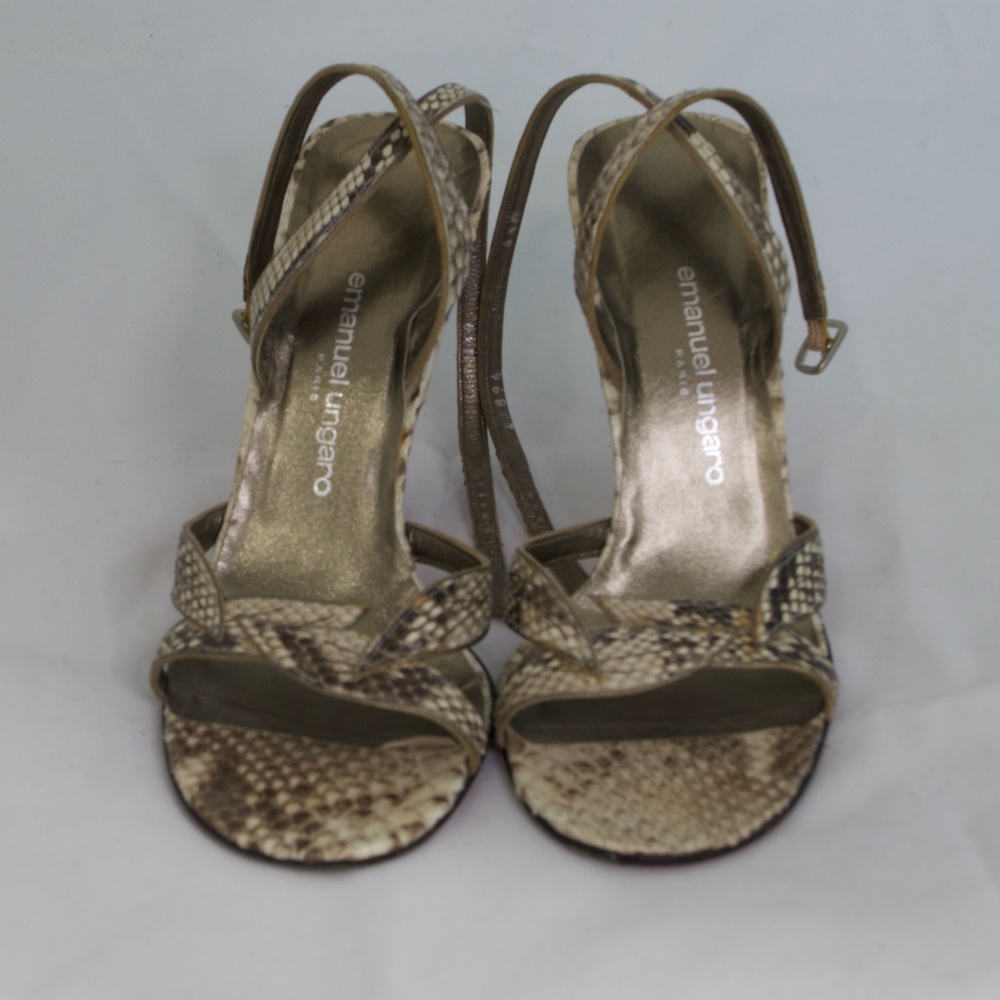Emanuel Ungaro REAL Snake skin Used